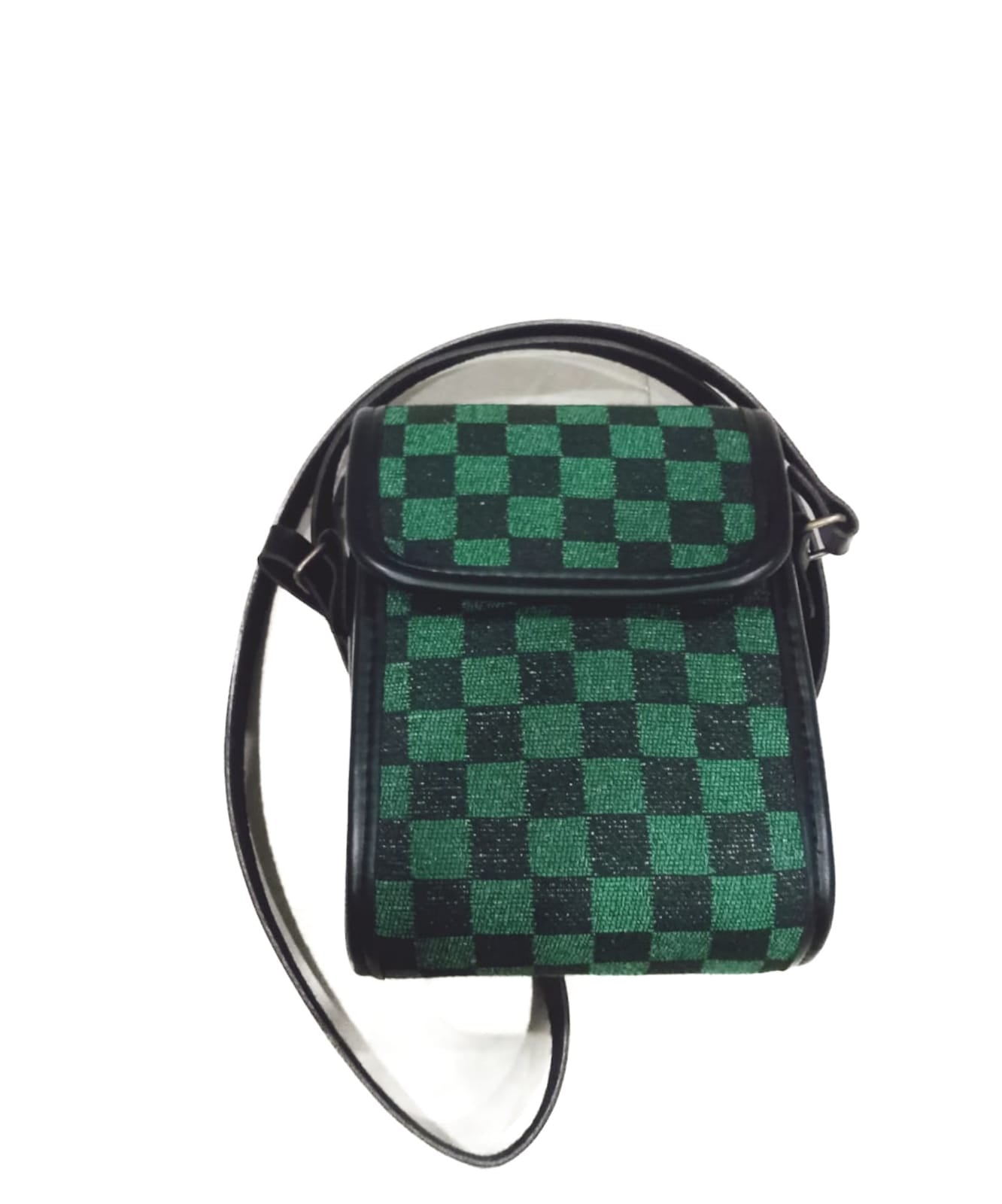 Sling Bag| Green Checked