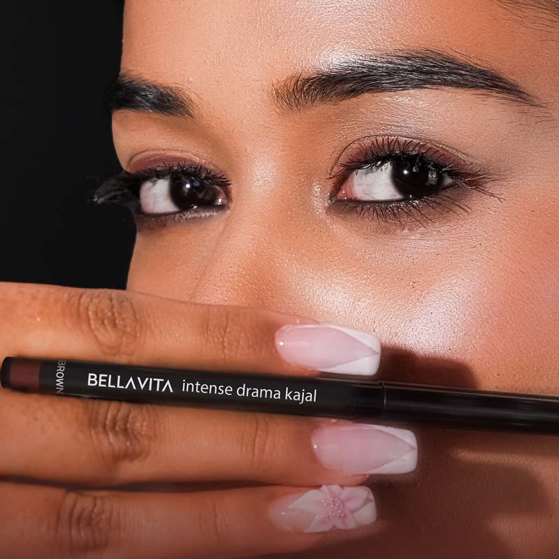 Bellavita Intense Drama Kajal | Brown