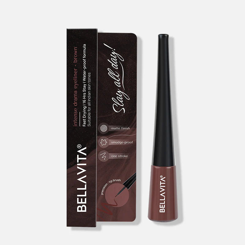 Bellavita Intense Drama Eyeliner | Brown