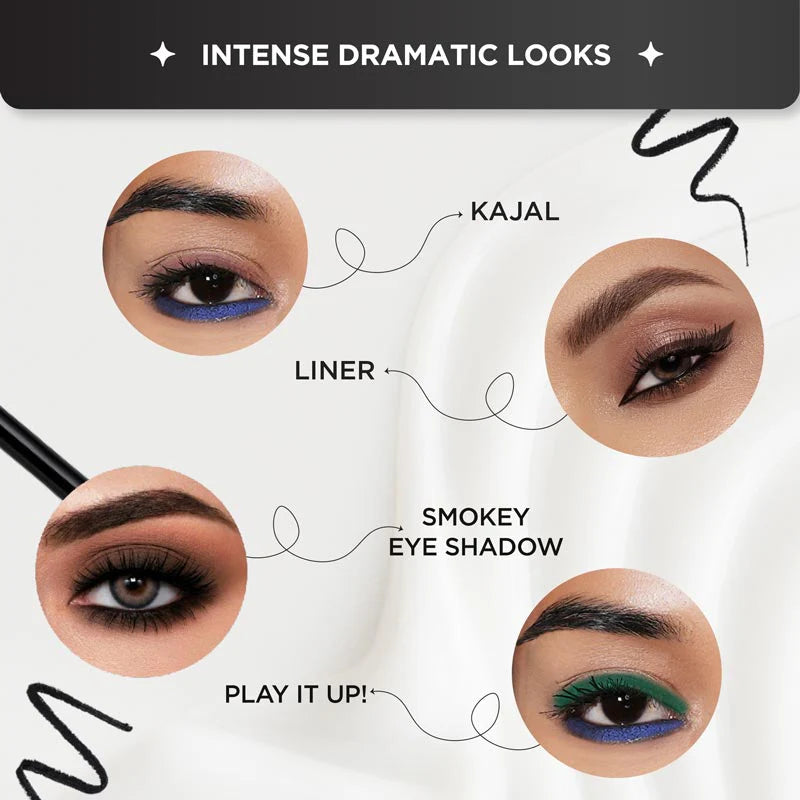 Bellavita Intense Drama Kajal | Brown
