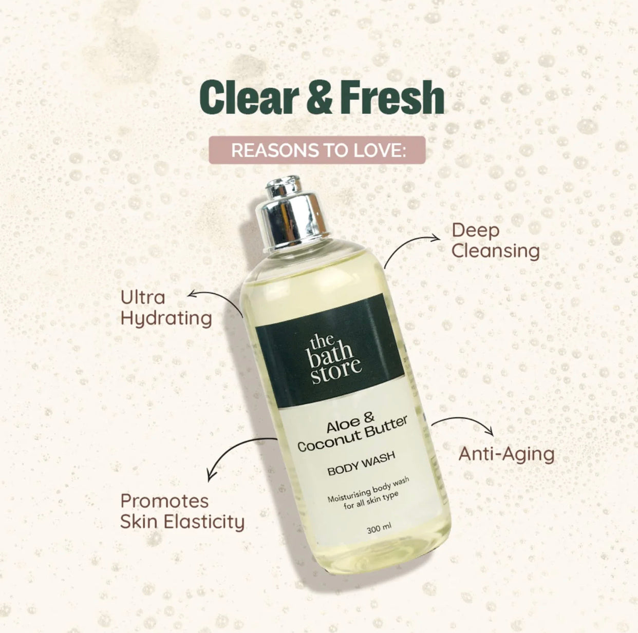 the bath store body wash | Aloe & Coconut Butter
