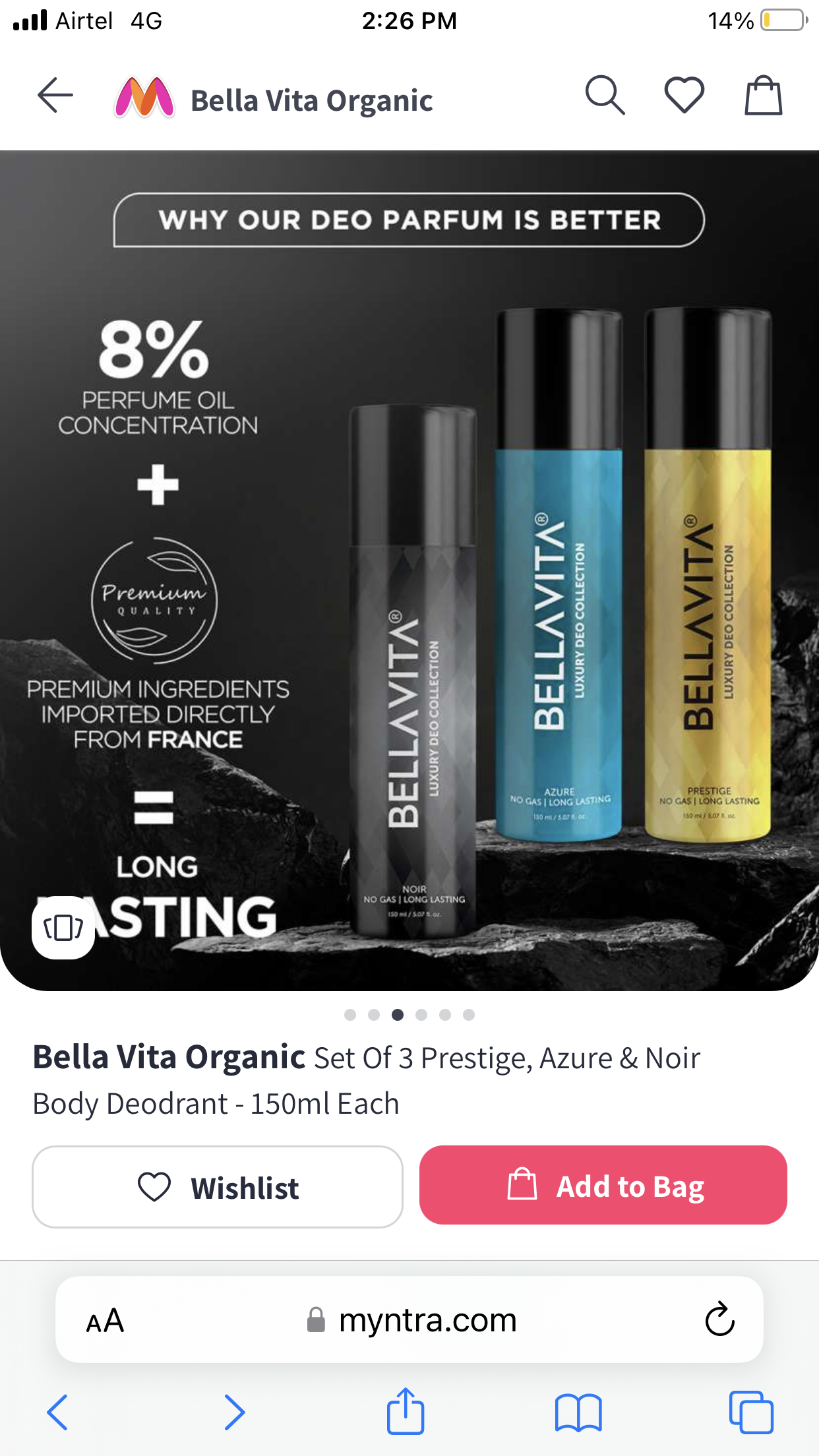 Bellavita Luxury Deo Collections