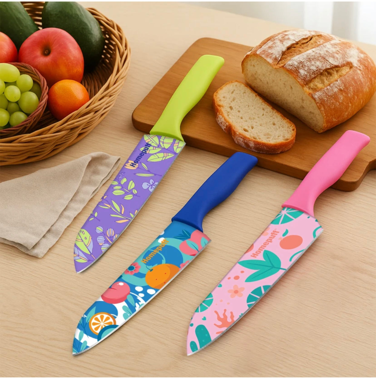 Homepuff Premium Stainless Steel Printed Knife