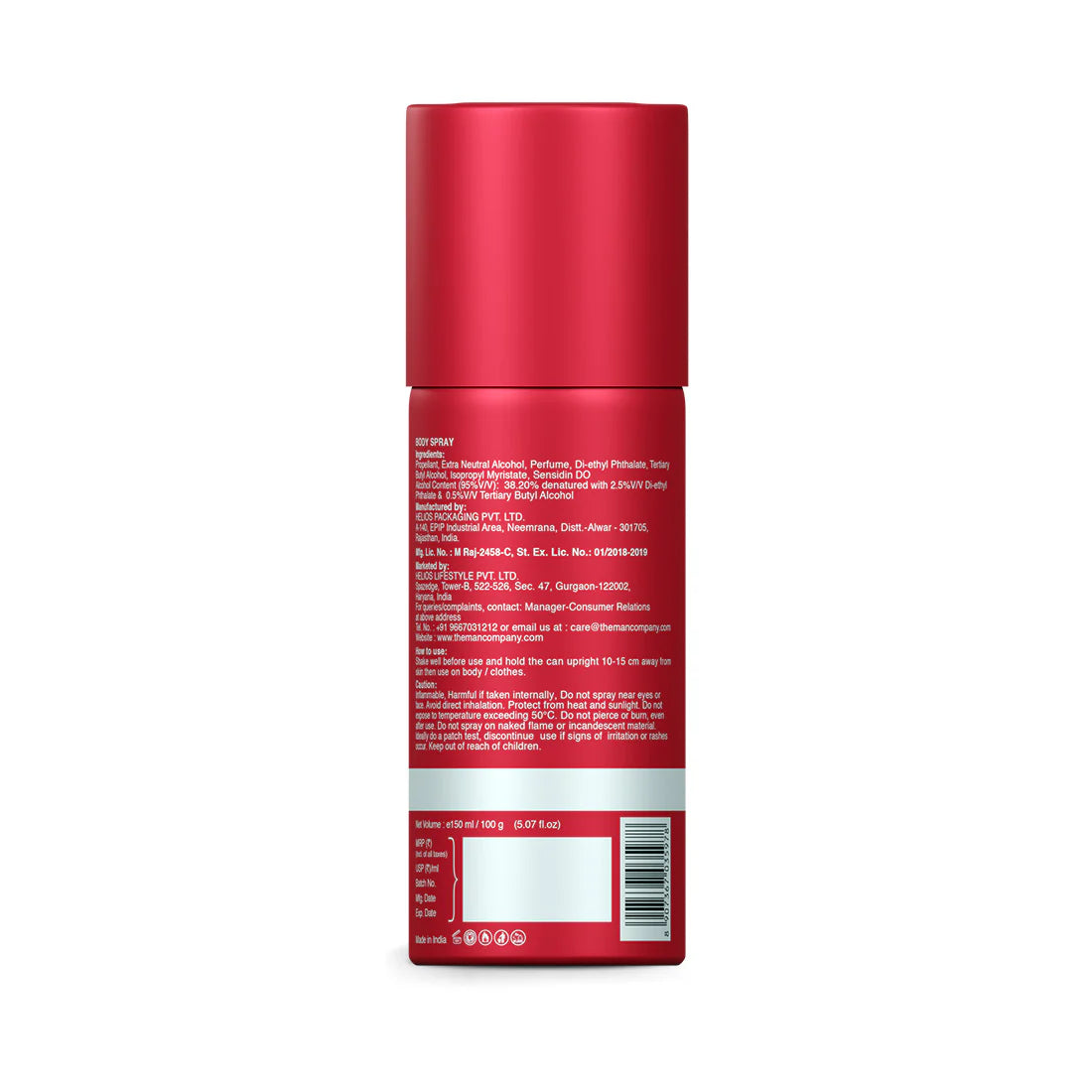 The Man Company Body Spray | Fire (150ml)