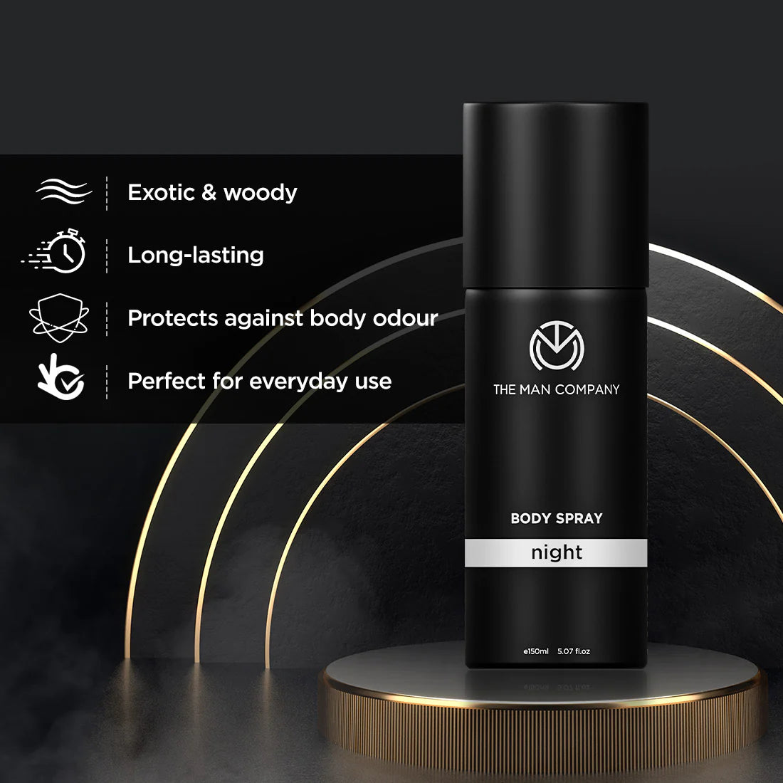 The Man Company Body Spray | Night (150ml)
