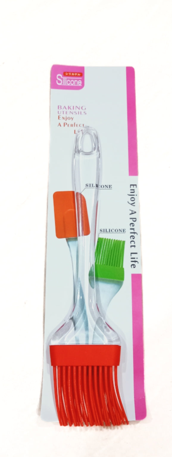 Silicone oil brush