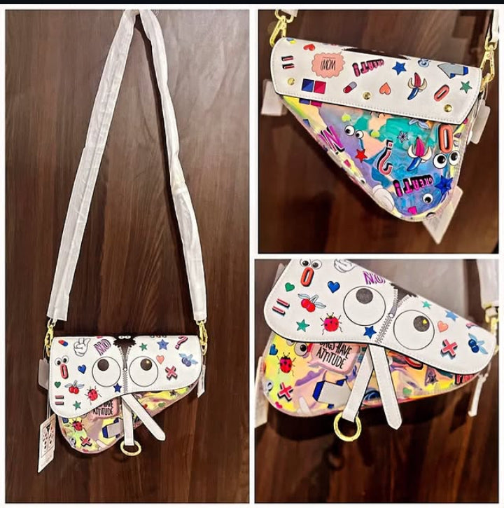 Eye Theme Sling Bag