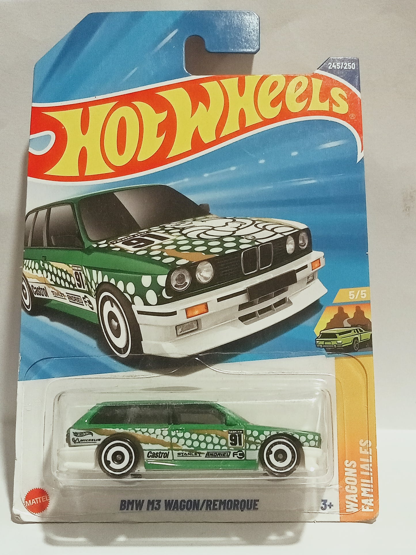 BMW M3 WAGON/Remorque- green