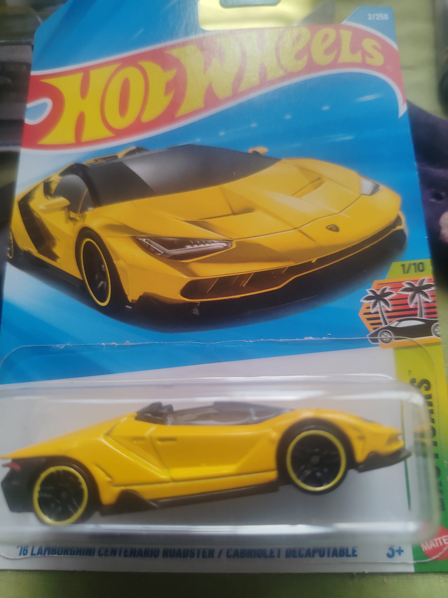 '16 LAMBORGHINI CENTENARIO ROADSTER YELLOW