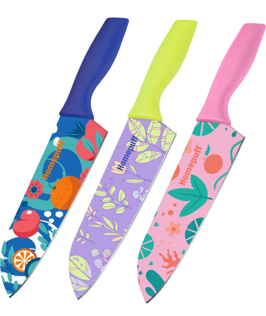 Homepuff Premium Stainless Steel Printed Knife