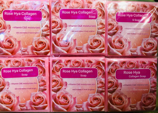 Rose Collagen Soap - Thailand made