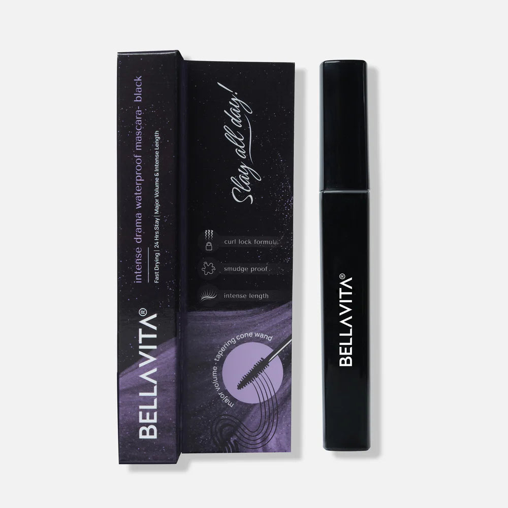 Bellavita Intense Drama Waterproof Mascara| Black