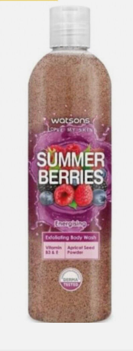 Watsons Energising Exfoliating Body Wash