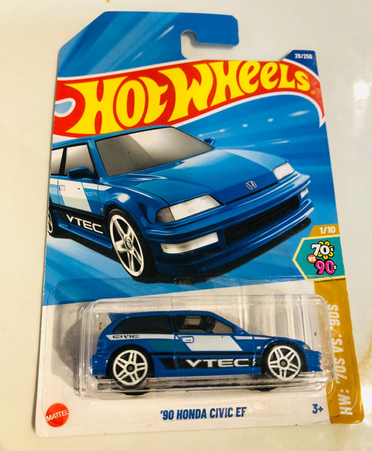 ‘90 Honda Civic EF Blue