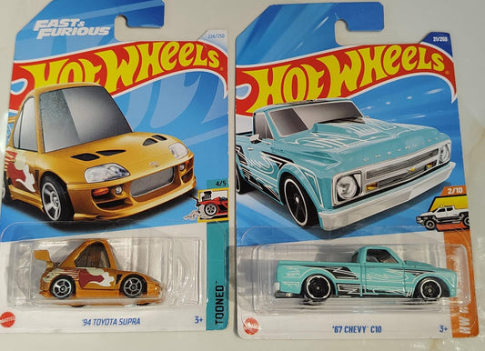 94 Toyota Supra + '67 Chevy' .C10