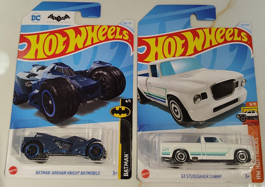 Batman Arkham Knight Batmobile + '62 Studebaker Champ