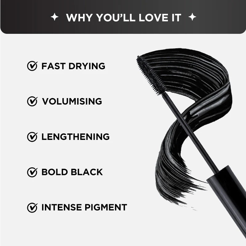 Bellavita Intense Drama Waterproof Mascara| Black