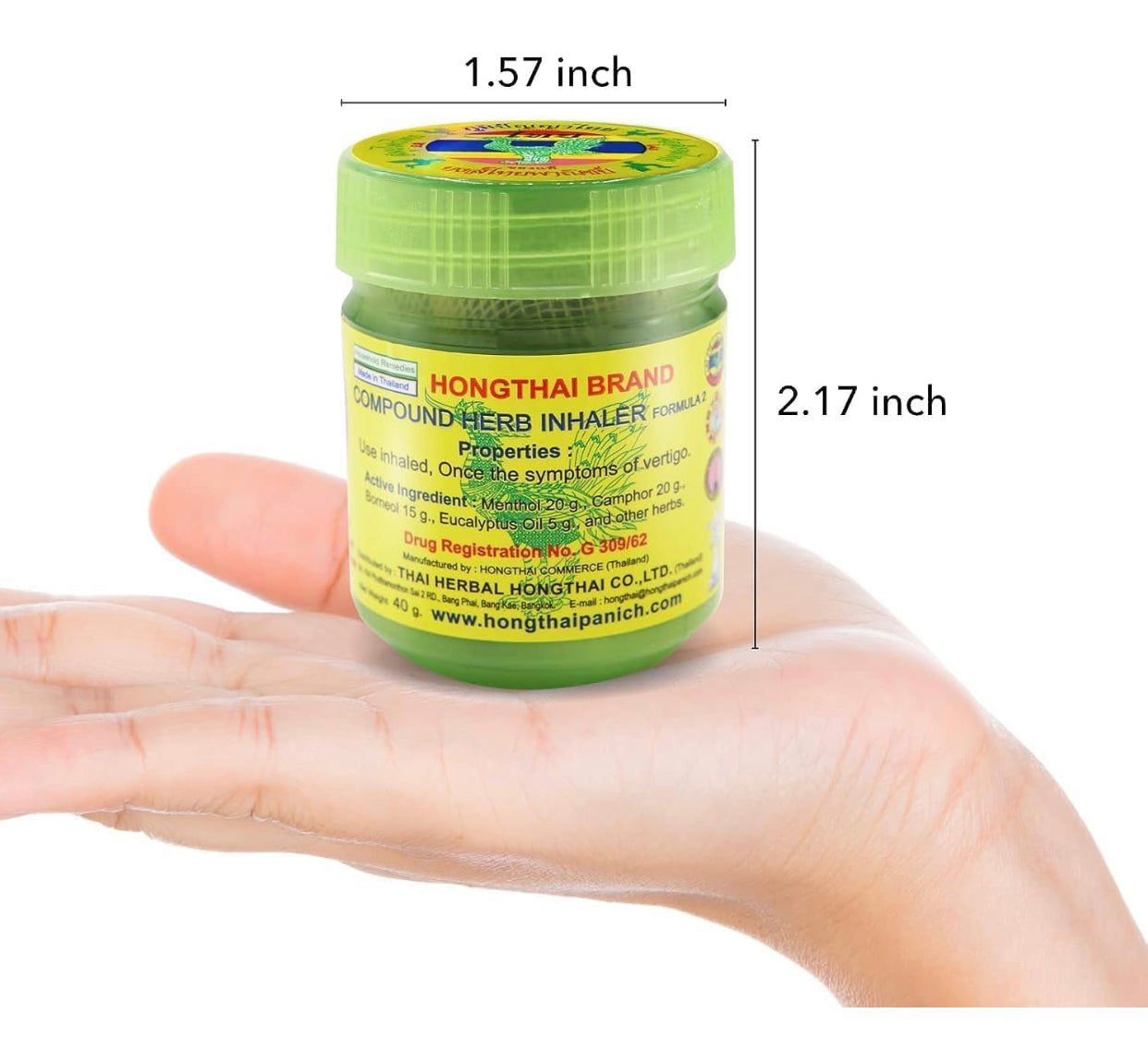 Hong Thai Herbal Inhaler(Thailand)