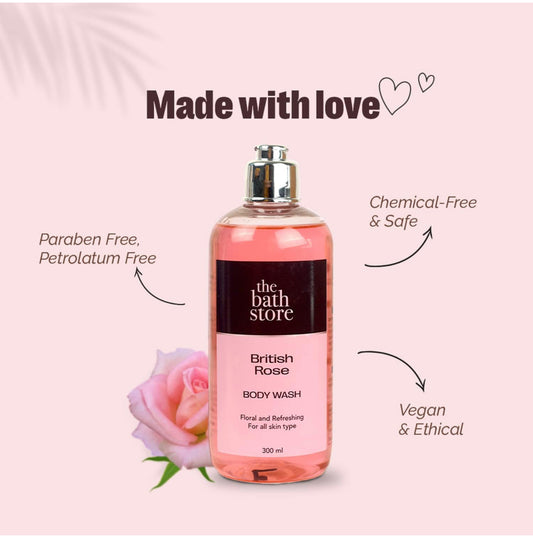 the bath store body wash | British Rose