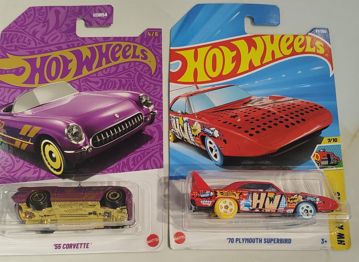 SALE - 55 CORVETTE+ 70 PLYMOUTH SUPERBIRD COMBO