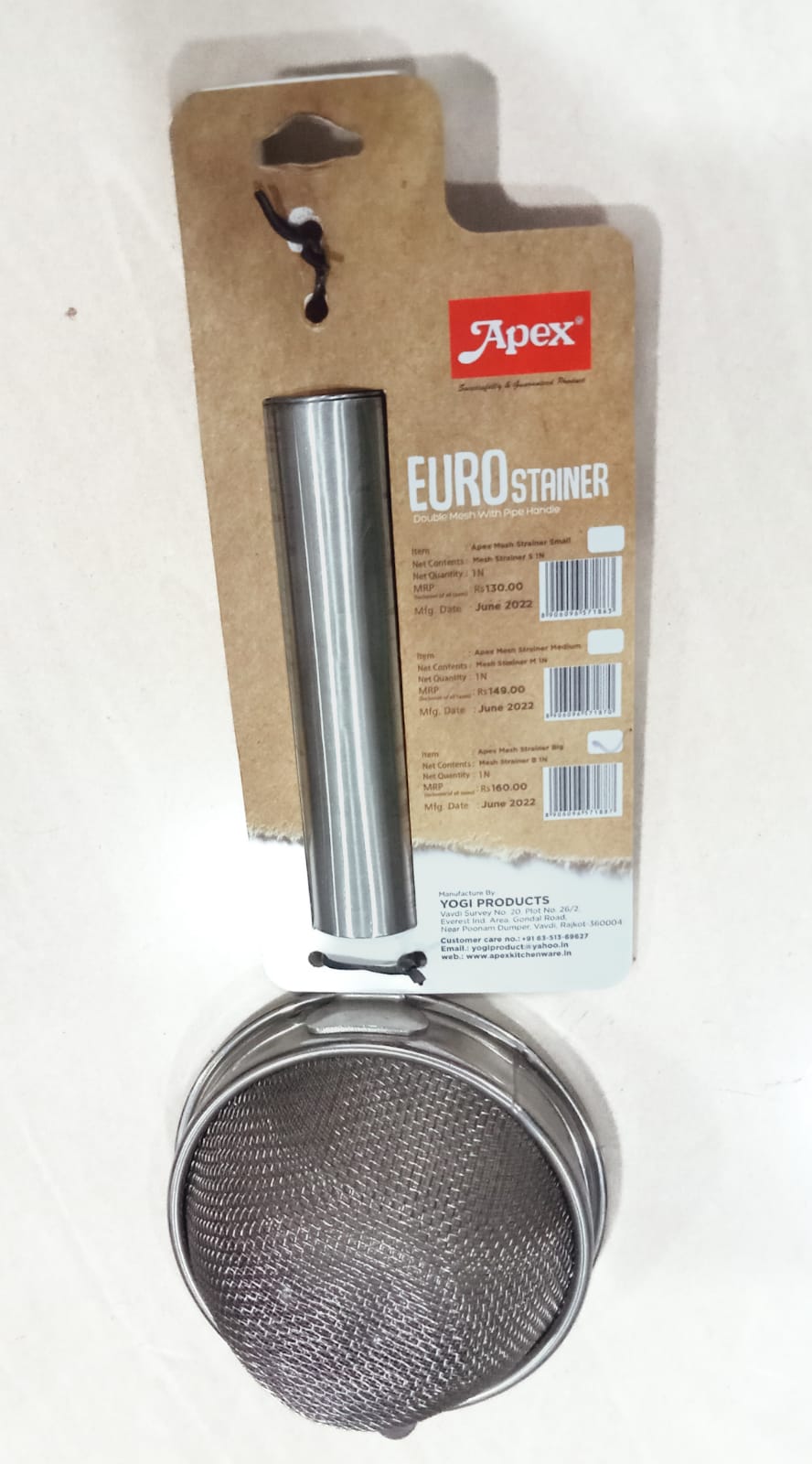 Euro Strainer - Double Mesh