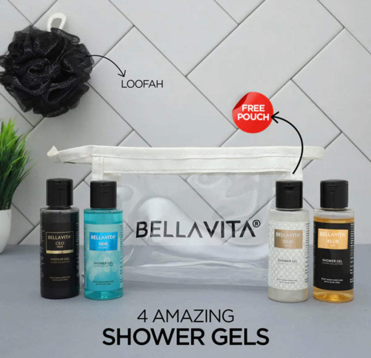 Bellavita Body Wash Combo Kit
