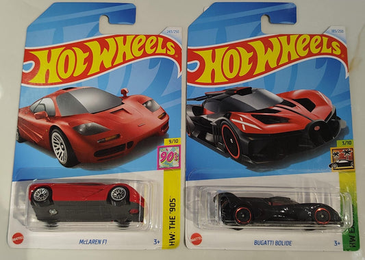 Mc Laren F1 + Bugati Bolide