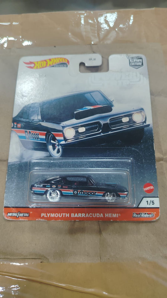 Imported Plymouth Barracuda Hemi premium card