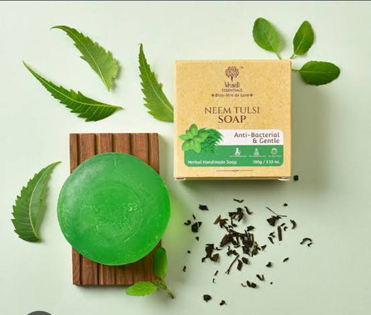 Khadi Essentials| Nerl Tulsi Soap