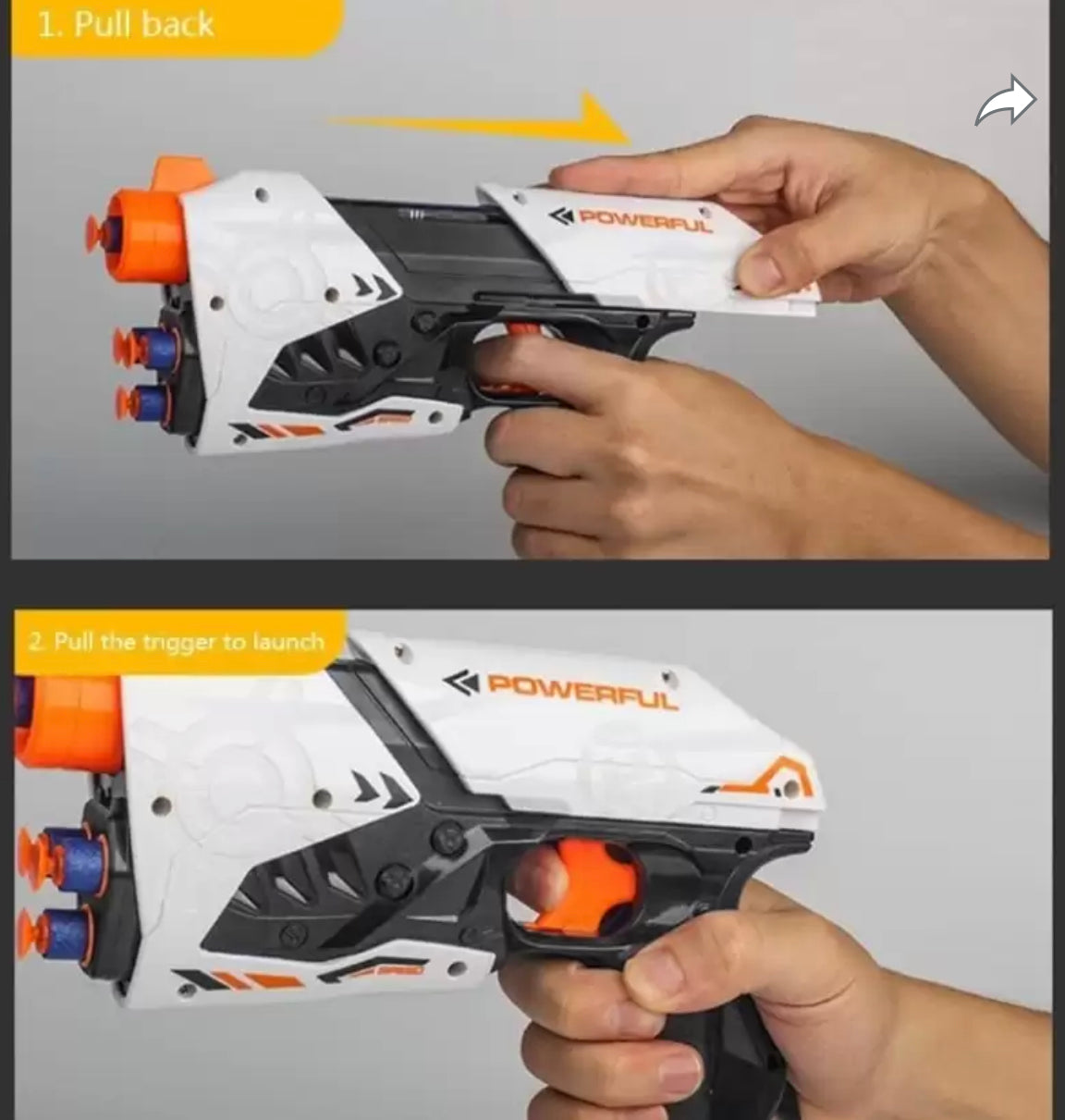 Super Blaster Soft Bullet Shooting Gun