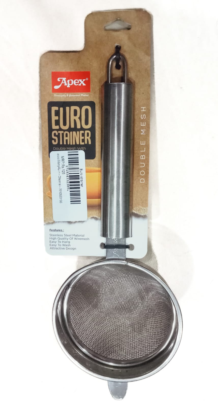 Euro Strainer - Double Mesh