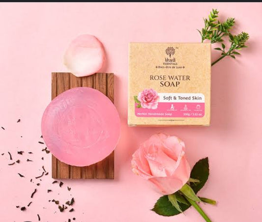 Khadi Essentials| Rose Water Soap