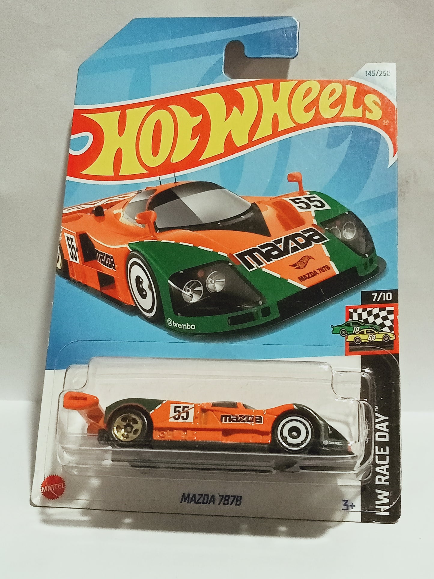 Mazda 787B - orange and green