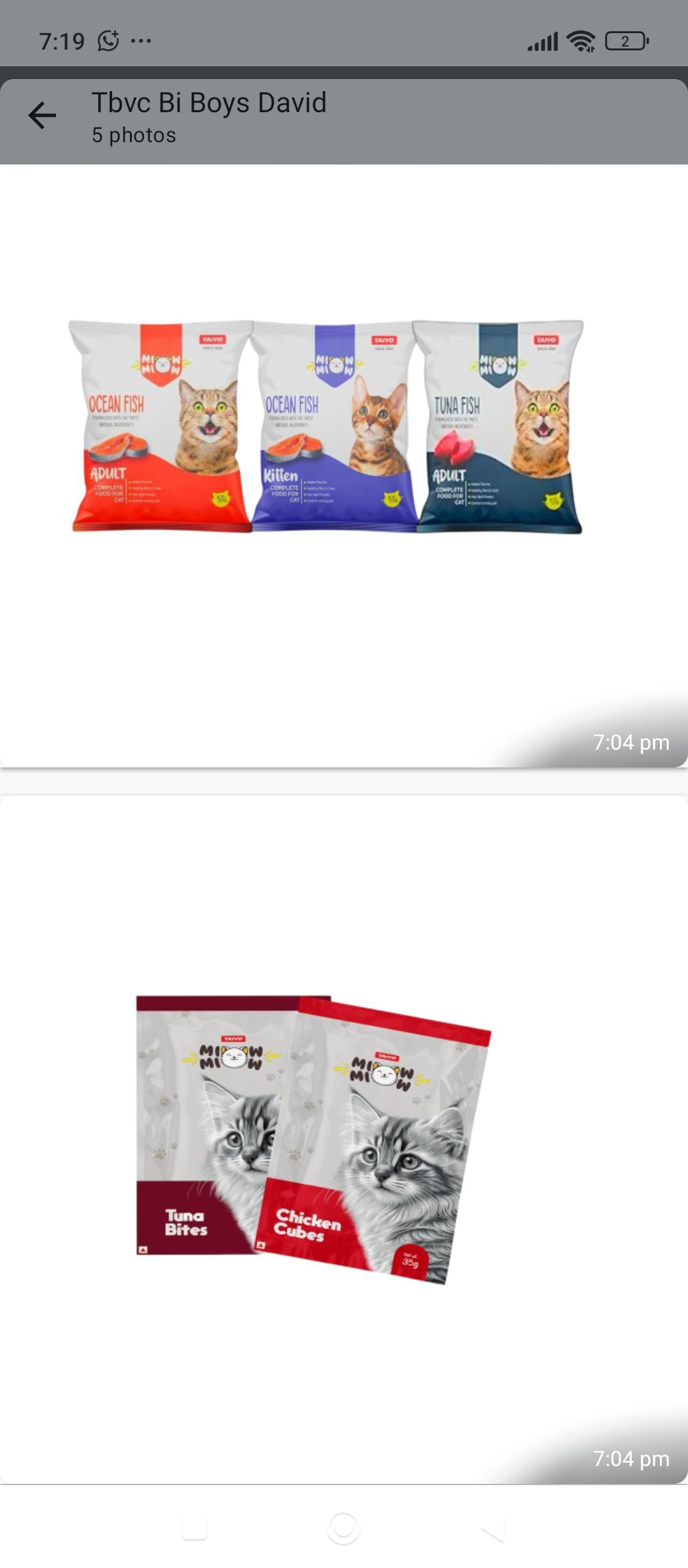MIOW MIOW CAT FOOD & TREATS