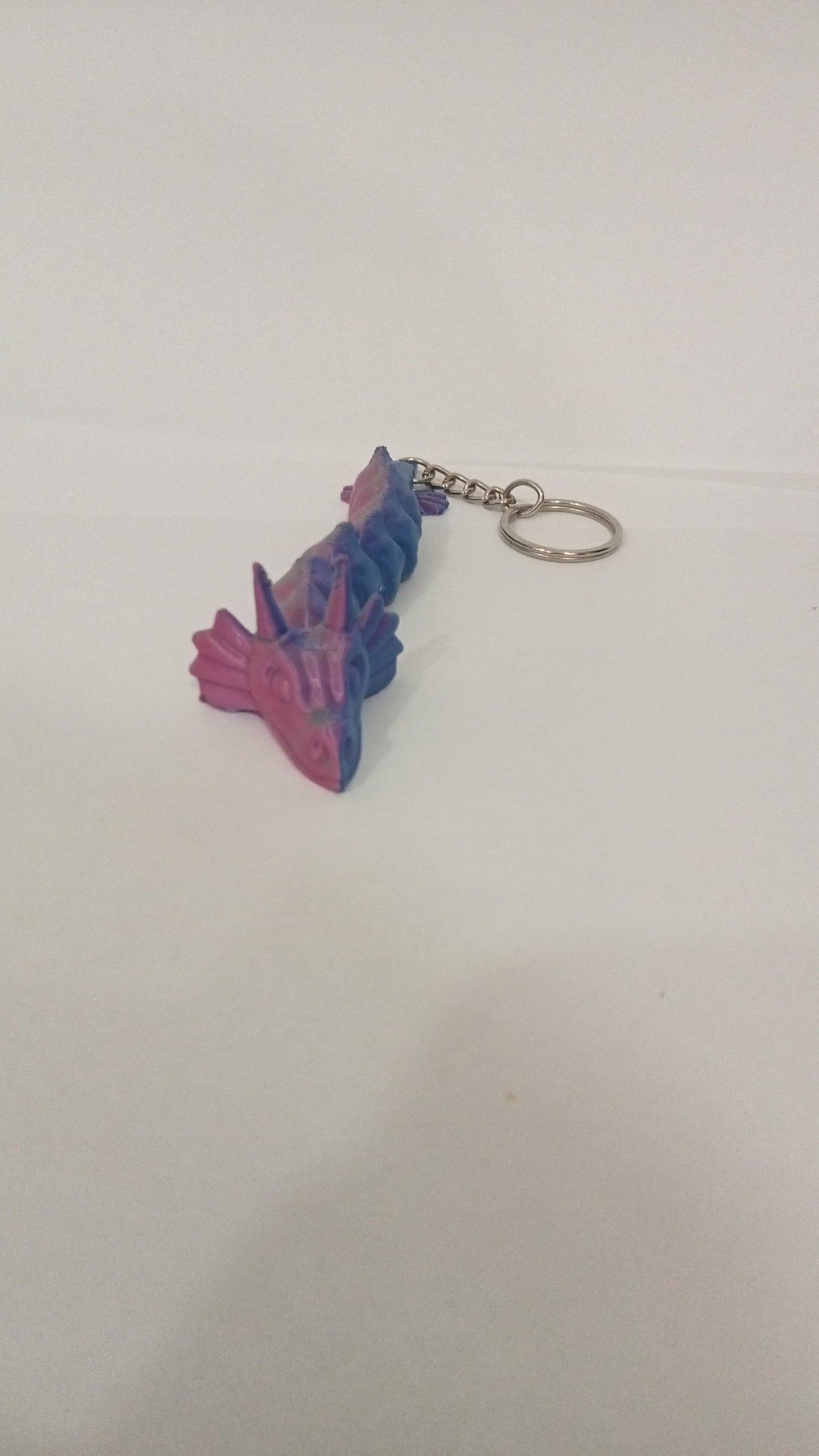 Flexi dragon keychain-tricolour