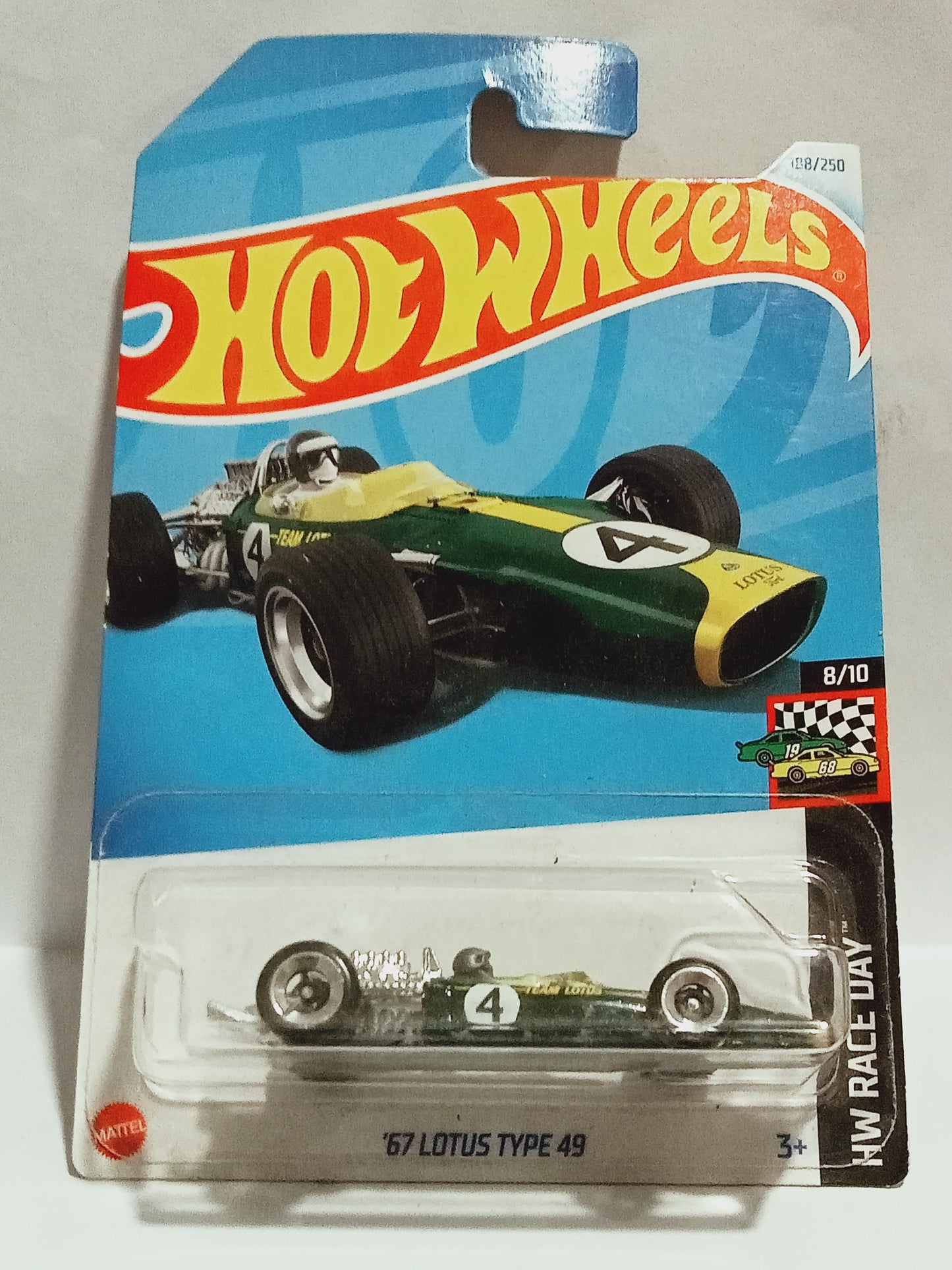 '67 Lotus type 49 - no.4 -green