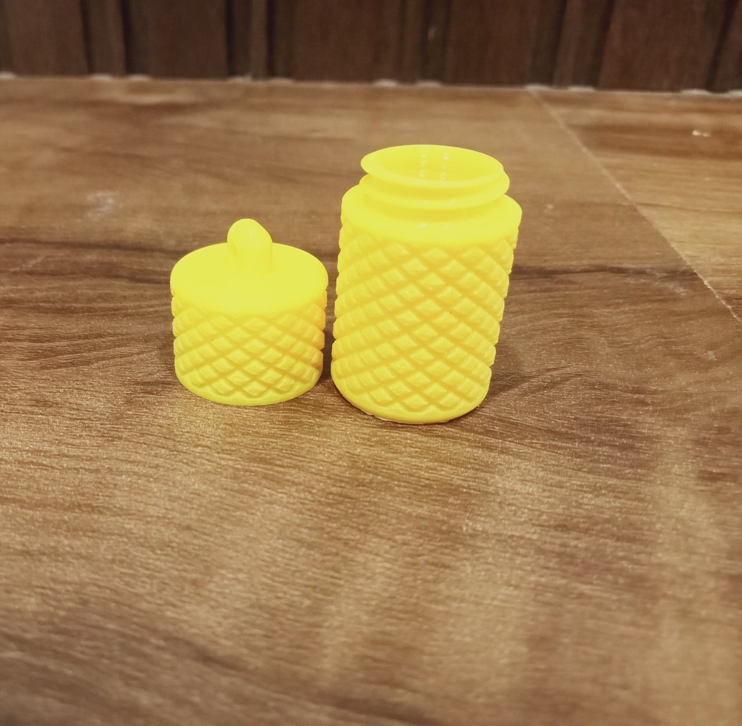 Small keychain container