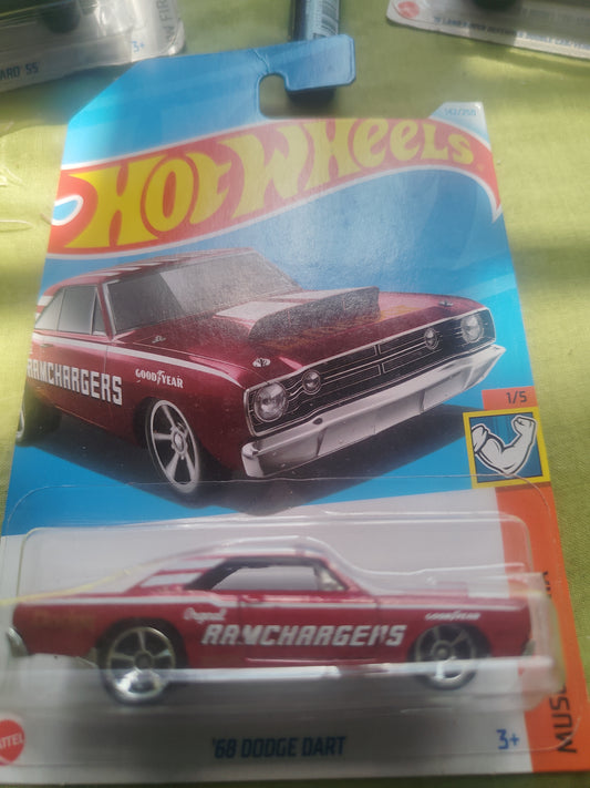 68 DODGE DART RED