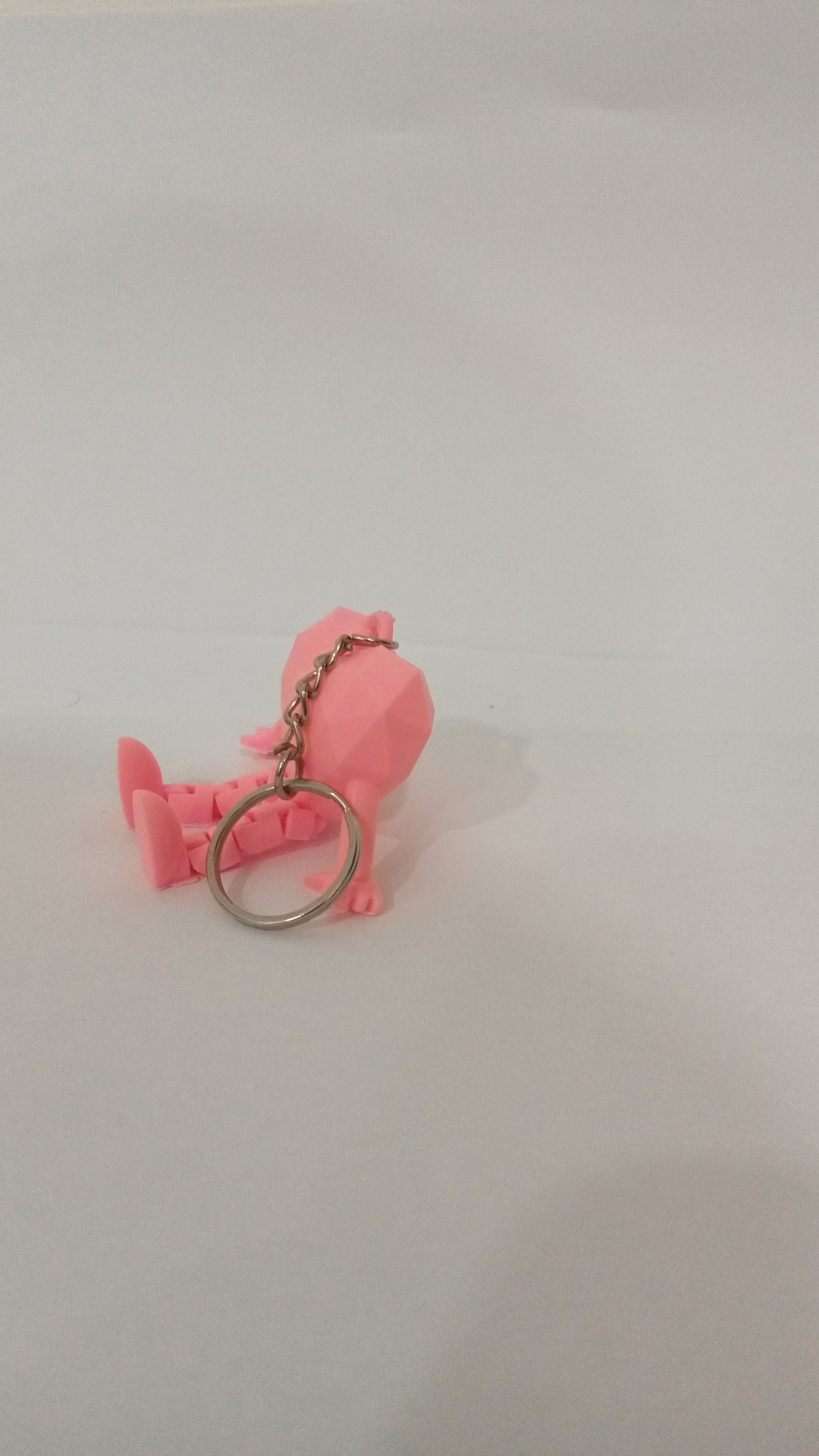 Flexi heart keychain