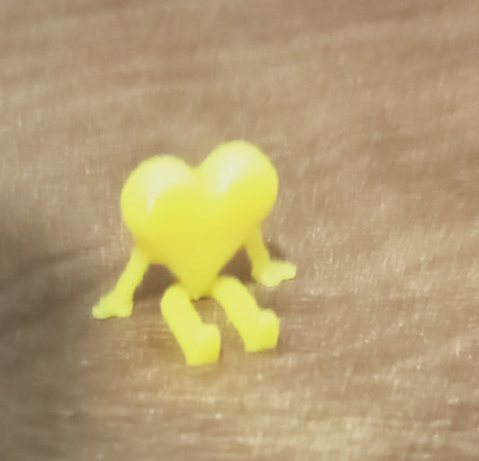 Mini heart figurine