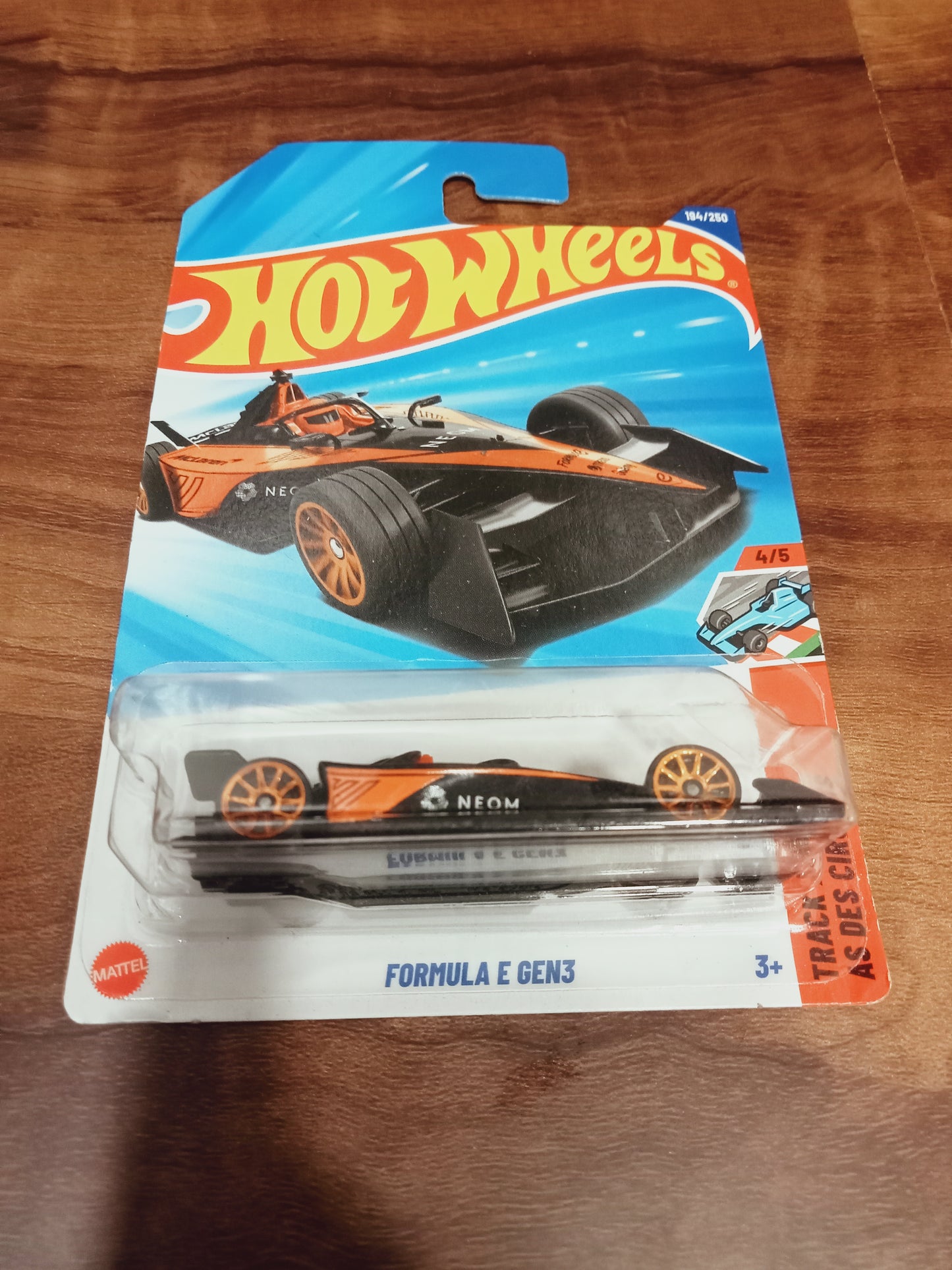Formula E Gen3 orange