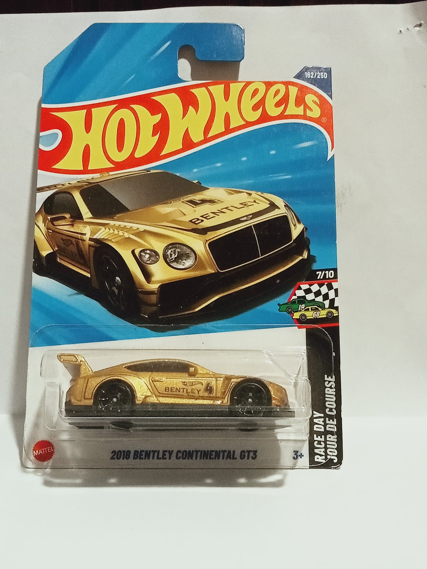 2018 Bentley Continental GT3 Gold colour