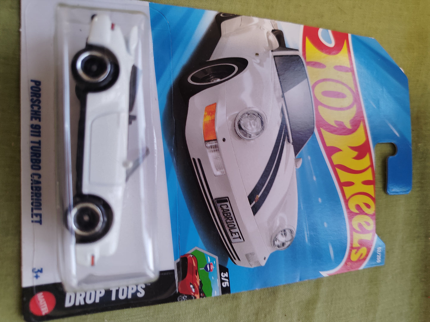 PORSCHE 911 TURBO CABRIOLET WHITE